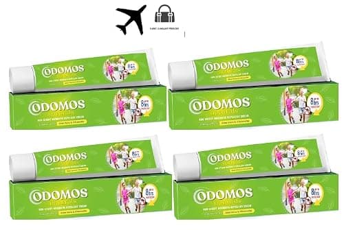 Odomos Naturals 4x23gms Multi Pack, Non-Sticky Mosquito Repellent Cream with Aloevera + Citronella, Non-Sticky Cream with 8 Hours Protection Against Mosquitoes, Biting Insect, Flies, Ticks, Bed Bugs — view 3