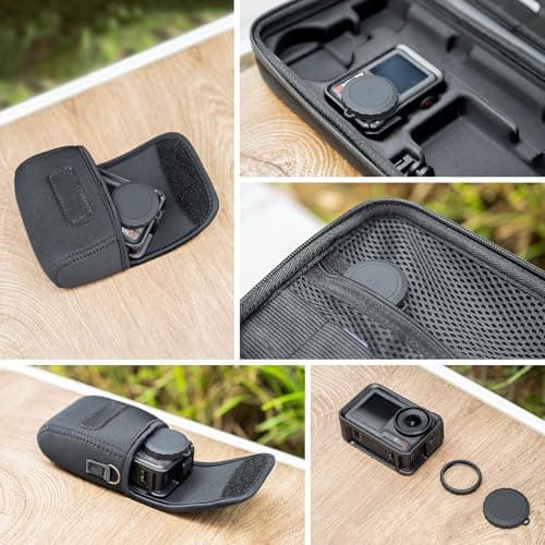 JJC Silicone Osmo Action 5 Pro 4 3 Lens Cap Ring Set with Anti-Loss String — view 6