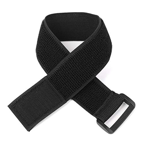 Elastic Cinch Straps with Quick-Adjust Buckles, Multipurpose Tie-Downs for Outdoor Gear, Camping, Travel Essentials, Bikes, Yoga Mats (1.5"x16", 2-Pack) — view 3