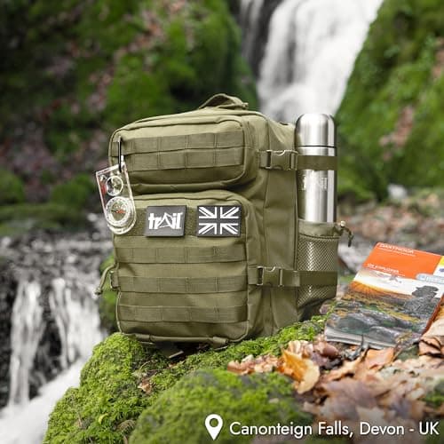 Trail Tactical Backpack, 30L, Green — view 2