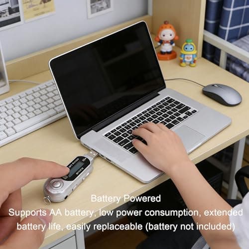 Vikye Portable USB MP3 Player, MP3 WMA Music Player with LCD Screen and 20 Hours Playback, Supports 32GB Memory Card, for Travel and Home Use (Silver) — view 4