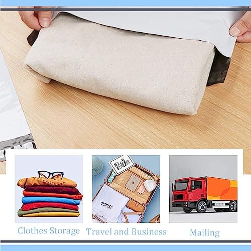 COSORO Packaging: You Will Receive a Total of 50 Strong Parcel Bags and Express Bags. — view 4