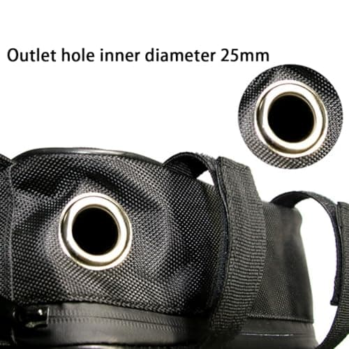 Adoorniequea Bike Frame Bag,22cm,Black *,* *22cm Durable,Black 39 * 36* — view 2