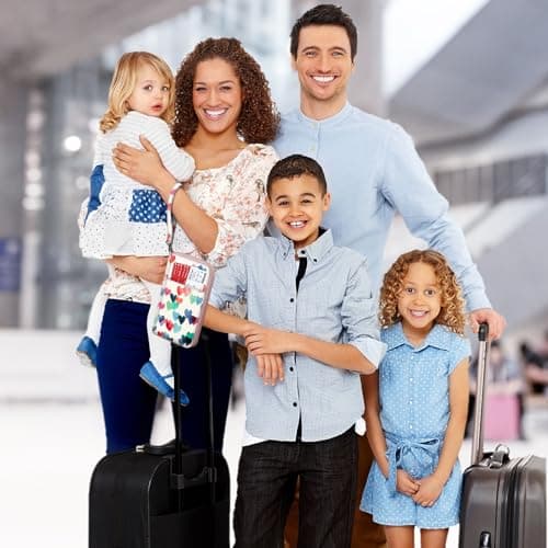 FINTIE Passport Holder Travel Wallet for Family — view 2