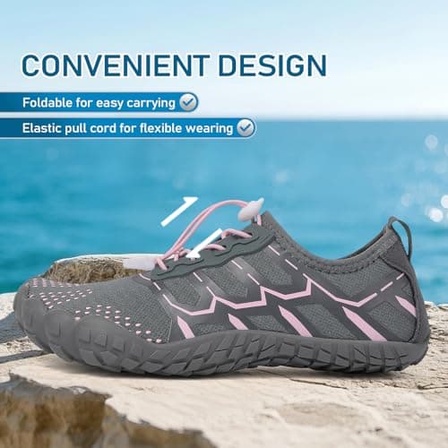 Water Shoes Beach Barefoot Shoes Womens Mens Quick Dry Aqua Swimming Pool — view 6