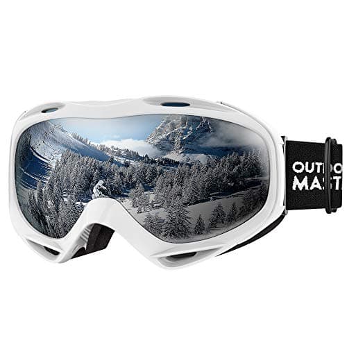 OutdoorMaster OTG Ski Goggles, Snowboard Goggles for Men, Women & Youth