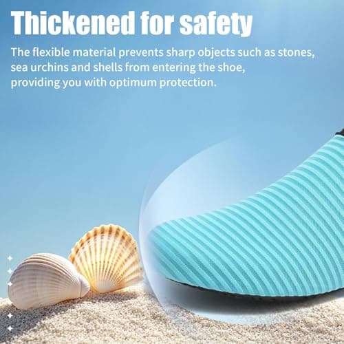 Beach Shoes Women Water Shoes Men Quick Dry Barefoot Footwear for Swimming — view 5
