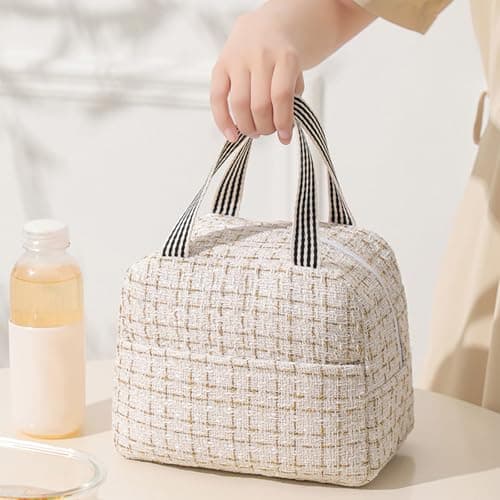 Binoster Small Cooler Bag for Women Girls Small Cooler Bag for Work School Picnic Travel Beach — view 3
