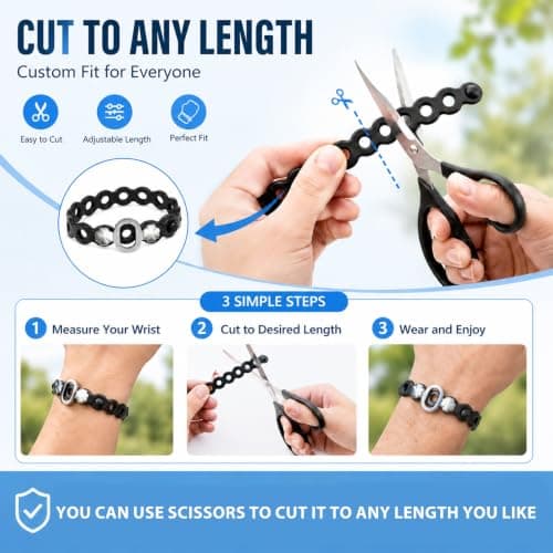 4 PC Modular Straps,Flexible Multi-Tool,80 Pound Load,18" lengths,Gear Strap,Reusable Multitool Utility Gear Ties for Camping,Outdoor Adventure,Luggage,Tool Organization,Travel,EDC（Black） — view 2
