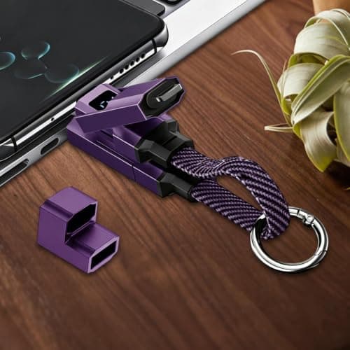 Keychain Charger Cable 65W 4-in-1 Fast Charging — view 3
