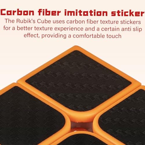 Carbon Fiber Speed Cube Set 2x2x2 3x3x3 Pyramid Magic Cube Puzzle Cube — view 4