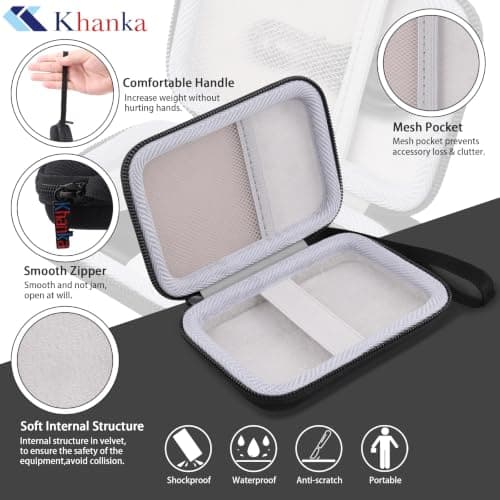 Khanka Case for TP-Link M7450/M7750/M7650 4G+ Portable WiFi,Storage Travel Cover for TP-Link M7450/M7750/M7650 LTE Router,Case Only — view 5