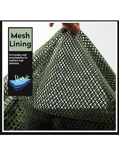 Sukany Men's Leisure Outdoor Work Safari Fishing Travel Cargo Vest Jacket Photo Mesh Waistcoat Multi Pockets Camouflage Army Green 2XL — view 4
