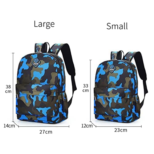 Estwell Kids Boys Girls Camouflage School Backpack Children Primary Schoolbag Book Bag Waterproof Nylon Rucksack Casual Daypack — view 6
