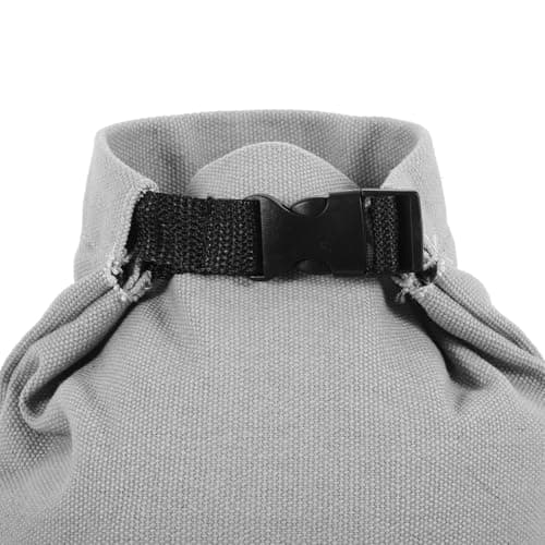 Canvas Oil Lantern Storage Bag with Buckle for Camping Travel — view 3