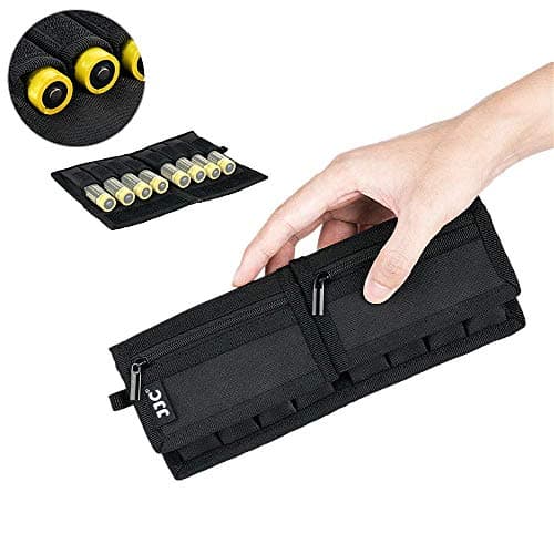 JJC Polyester Battery Pouch with Zippered Pocket for 8 Pcs 18650 & SD Card — view 3