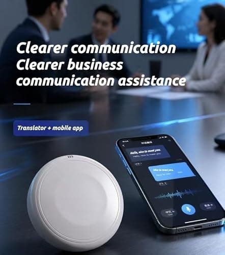 Wearable Language Translator Device, Two-Way Voice University Essential — view 2