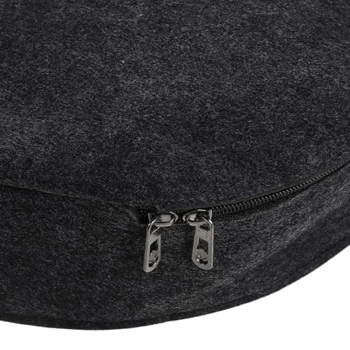TINEASUR Charger Storage Bag for Car Charging Cable Felt Material Portable Organizer for Electric Vehicle Accessories for Trunk and Travel Use — view 3