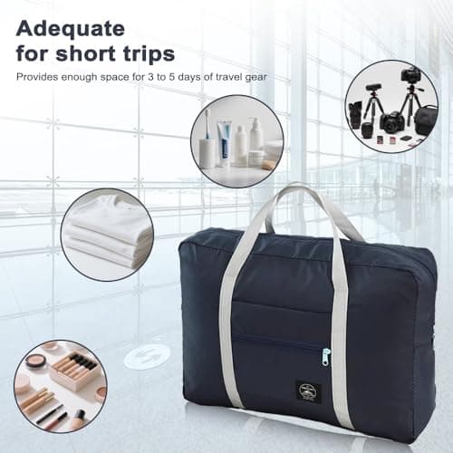 Travel Bags, 3 Pcs Carry On Bag Under Seat Cabin Bag for Men and Women — view 5