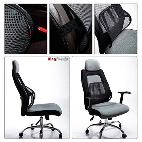 kingphenix 2-Pack Mesh Lumbar Support for Car and Office Chair Comfort — view 4