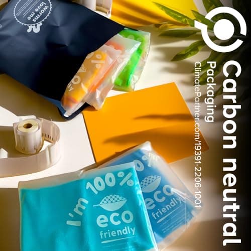 Simplelifeco UK Eco Friendly Compostable Mailing Bags (Medium: 12 x 16”, Pack of 10) - Compostable Mailers - Postage Bags - Eco Friendly Packaging — view 5