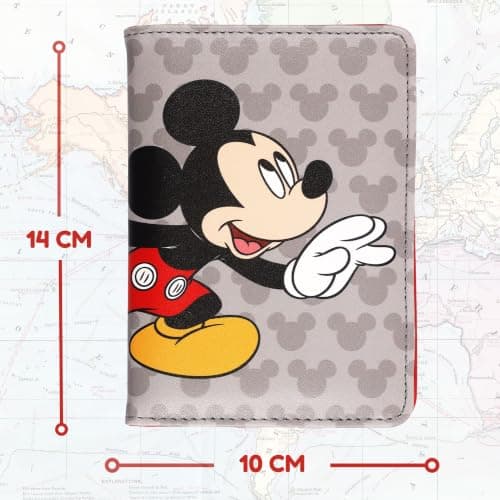 Disney Kids Mickey Travel Accessories Passport Holder Cover Organiser for Airport, Holiday, Travel — view 6