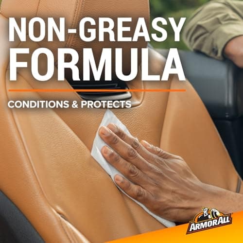 Armor All Leather Wipes with Beeswax - 24 Pack - Cleans & Protects Leather — view 4