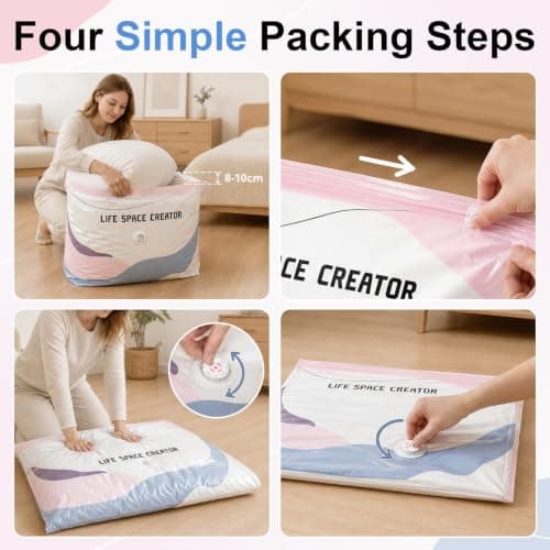 3Pcs No Pump 3D Vacuum Storage Bags, 2026 New Vacuum Pack Bags for Clothes — view 2