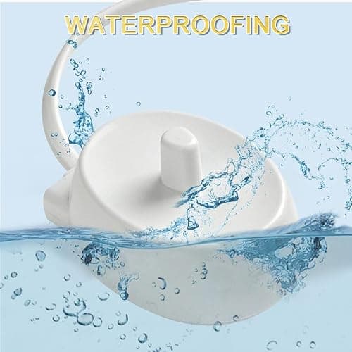 USB Electric Toothbrush Charger Compatible with Braun Oral B iO3 iO4 iO5 iO6 Type 3757 Kids Vitality 100 Genius X, Replacement Inductive USB Charging Base Adapter Travel Waterproof Power Cord Cable — view 5