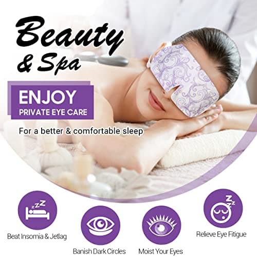 BeMyLady Self Heating Steam Eye Mask, Heated Sleep Mask for Sleep & Travel — view 5