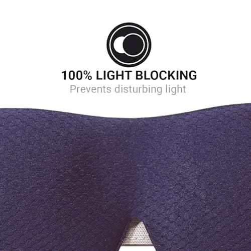 Go Travel Dreamer Sleep Eye Mask & Earplug Set - for Flights, Dark Blue — view 3