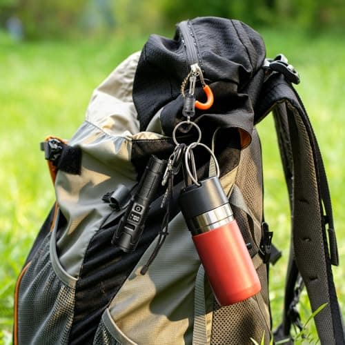 RUKUHOT Magnetic Quick Release Keychain, Detachable EDC Key Ring with Strong Magnetic Lock — view 4