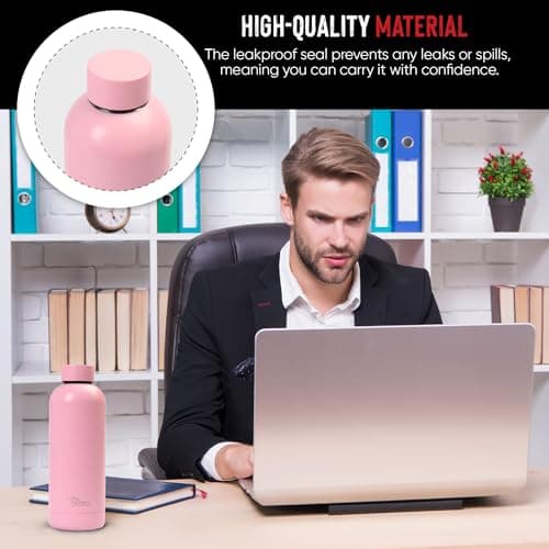 OTTO KONING Water Bottle 500ml Insulated Stainless Steel Flask — view 4