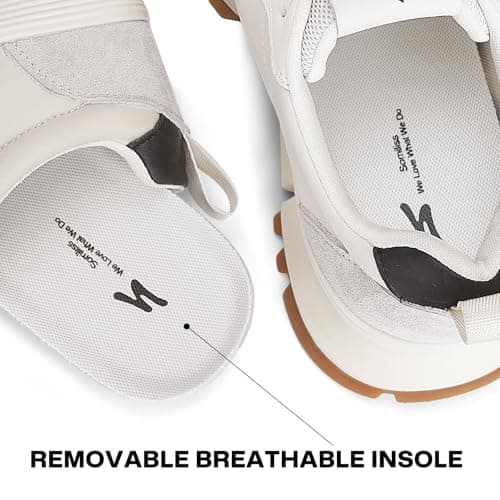somiliss Womens Trainers Breathable Non Slip Lightweight Walking Shoes — view 5