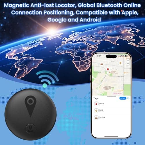 GPS Tracker for Vehicles, Mini Car Tracker Tag with App, No Monthly Fee — view 2