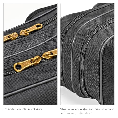 Fish Rod Bag, Portable Rod and Reel Holdall Bag 600D Oxford Foldable Fishing Pole Gear Carrier Case with Adjustable Shoulder Strap for Outdoor (130cm/150cm Optional) — view 2