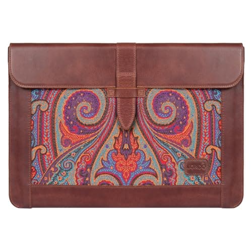 Londo Genuine Leather Sleeve Bag for MacBook Pro & Air 13.3 & 13 Inch, OTTO186