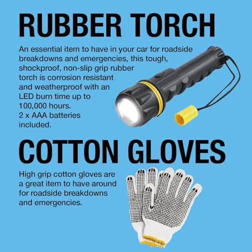 RING Emergency Travel Kit, Essential Supplies for Road Safety — view 6