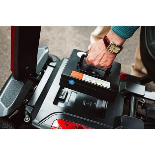 Automatic Folding Mobility Scooter – Ultra Lightweight 22kg, Removable Battery, Portable Boot Scooter, Travel Mobility Chair, 270W Brushless Motor, Remote Control & Electromagnetic Brakes — view 5