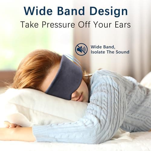 Sysrion Sleep Mask, Ultra Soft Comfortable Sleeping Mask — view 5