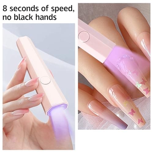 Handheld UV Light for Gel Nails,Mini UV Nail Lamp,LED Nails Dryer — view 5