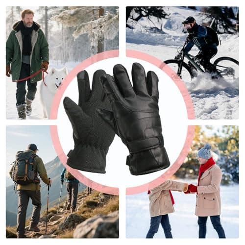 Heated Ski Gloves Touch Electric Hand Warmer — view 4
