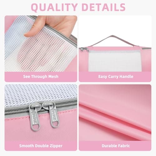BAGAIL 8 Set Packing Cubes Various Sizes Packing Organizer for Travel Accessories Luggage Carry On Suitcase - Matcha Green — view 4