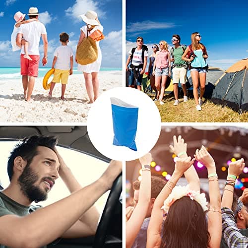 Bramble 12 Super Gel Absorbent Travel Urine Wee Bag with Disposable Bin Bags, for Summer Festival, Camping, Traffic Jam - Leak Proof Portable Urinal Vomit Toilet — view 5