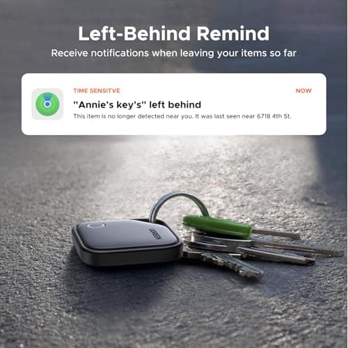 UGREEN FineTrack 4 Pack Tracker Tag Compatible with Apple Find My — view 6