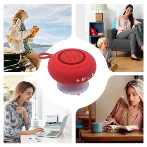 Bass Shower Speaker Portable Audio Sounder with Subwoofer Stereo Bass — view 4