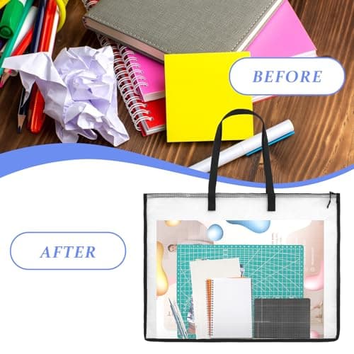 SynHHergyx Art Portfolio Bag, 23 x 35 Inch Portfolio Folder for Artwork — view 5