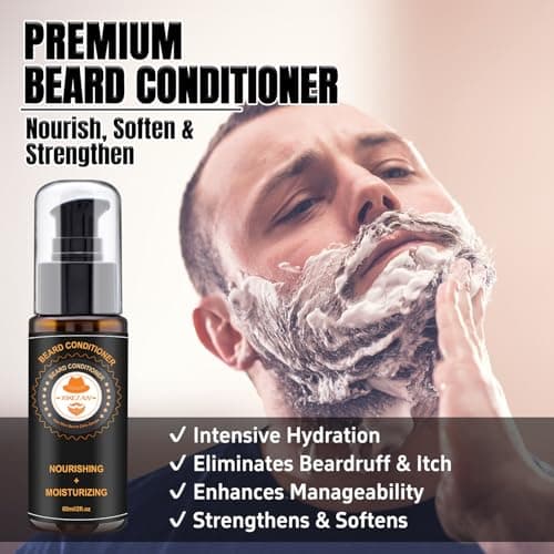 XIKEZAN Beard Grooming Kit for Men Gifts-Soften,Soothe Beard Good Scent — view 4