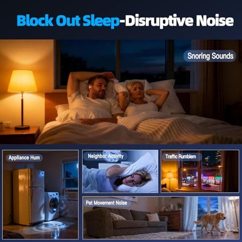 Sleep Earbuds, Bluetooth 5.4 Sleep Headphones with Dedicated App, Dual Sleep Modes, 48H Sleep Earphones with 7 EQ Modes, 5 White Noise, Mini Sleep Ear Buds for Napping/Sleeping/Traveling, Beige — view 3