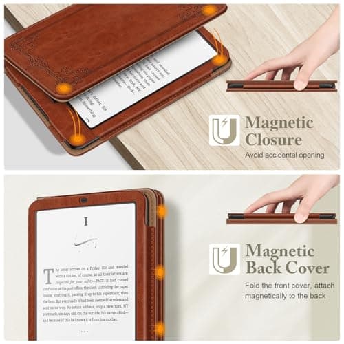 FINTIE Stand Case for Kindle Paperwhite 12th/11th Gen & Kindle Colorsoft — view 4